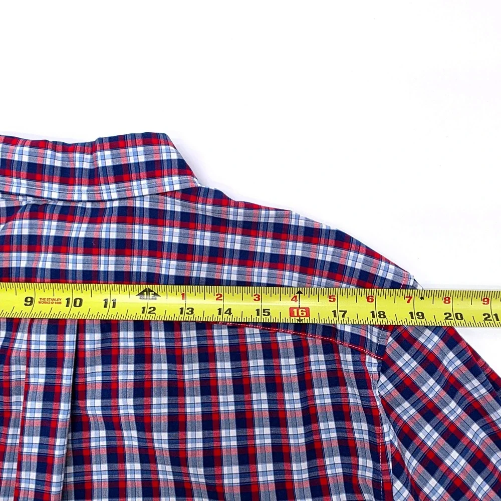 Vineyard Vines by‎ Shep & Ian Classic Fit Whale Shirt Red White Blue Size M